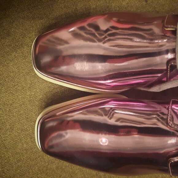 STELLA MCCARTNEY Elyse mirrored faux leather platform sneakers - MISMATCH SIZE - Picture 6 of 11